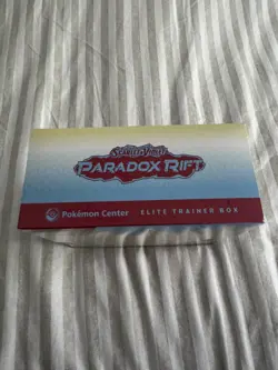 Paradox Rift Pokemon Center Roaring Moon Elite Trainer Box ETB New Sealed - Image 5