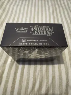 Pokemon Center Exclusive Paldean Fates ETB Elite Trainer Box New Sealed - Image 3