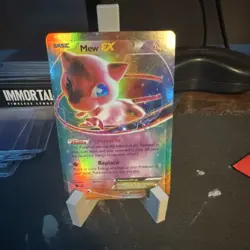 Pokemon Mew EX Ultra Rare Holo 46/124 Dragons Exalted Basic 120 HP 2012 - Image 1