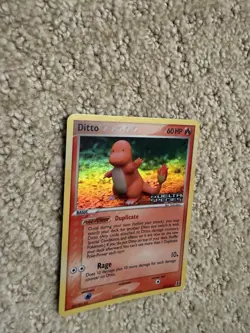 Pokemon Ditto (Charmander) 37/113 EX Delta Species Reverse Holo Uncommon 60 HP - Image 3