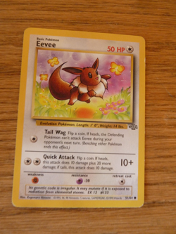 Pokemon TCG | Eevee 51/64 | Jungle | Regular | Unlimited LP - Image 1