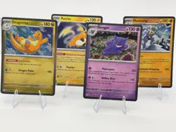 Pokemon 151 Sam’s Club Mini Tin Set of 4 Cosmos Holo Promos Only NM, Unplayed - Image 1