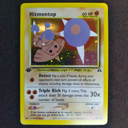 2001 Pokemon Neo Discovery 3 Hitmontop-holo 1st Edition - Image 1