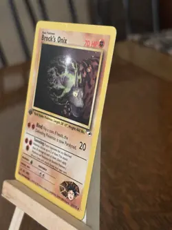 1st Ed. Brock’s Onix 21/132 & 69/132 Gym Hero’s Pokemon Vintage TCG - Image 2