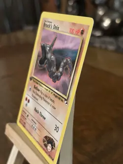 1st Ed. Brock’s Onix 21/132 & 69/132 Gym Hero’s Pokemon Vintage TCG - Image 4