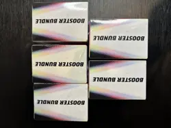 Pokemon TCG: S&V Prismatic Evolutions Booster Bundle (6pks) Factory Sealed x5 - Image 3