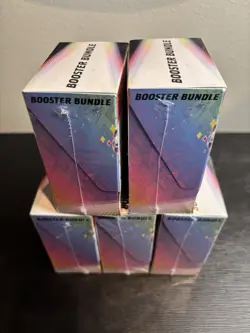 Pokemon TCG: S&V Prismatic Evolutions Booster Bundle (6pks) Factory Sealed x5 - Image 4