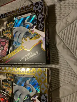 Pokemon TCG Crown Zenith Lugia v Unown v Special Collection X2 Factory Sealed - Image 5