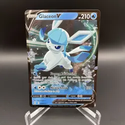 Pokemon TCG Glaceon V Evolving Skies 040/203 Holo Ultra Rare - Image 1