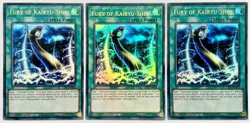 3 x LDS1-EN120 Fury of Kairyu-Shin - Ultra Rare 1st Edition LP/NM YuGiOh - Image 1