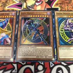 Yugioh - Dark Magician of Chaos YGLD-ENC02 ULTRA + YGLD-ENA03 + YGLD-ENA04 1st - Image 2