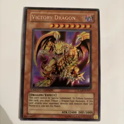 YUGIOH Secret Rare Victory Dragon JUMP-EN011 - Image 1