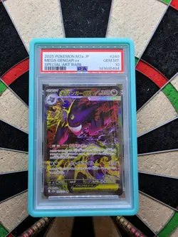 Mega Gengar ex 240/193 PSA 10 Mega Dream EX Japanese SAR Pokemon Card GEM MINT - Image 1