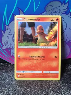 Pokemon Card Charmander 4/18 Holo Detective Pikachu 2019 - Image 1