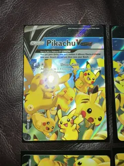 ULTRA RARE Pikachu V-Union 4-Card Set Pokemon TCG SWSH139-142 Holo Promo - NM - Image 2