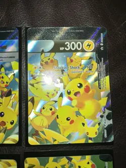 ULTRA RARE Pikachu V-Union 4-Card Set Pokemon TCG SWSH139-142 Holo Promo - NM - Image 3
