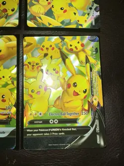 ULTRA RARE Pikachu V-Union 4-Card Set Pokemon TCG SWSH139-142 Holo Promo - NM - Image 4