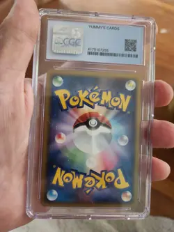 (POP 1) CGC 10 PRISTINE Pokemon Ledyba 005/088 eSeries Japanese Split Earth Card - Image 3