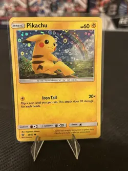 Pikachu - 28/73 (Water Web Holo) Promo Miscellaneous Cards & Products MCAP Light - Image 1