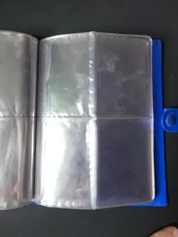 Vintage Pokemon Binder Card Holder Case Rare CHARMANDER Blue Original 151 - Image 5