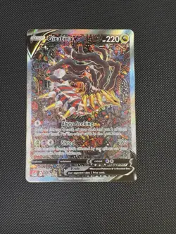 Giratina V 186/196 Lost Origin Pokemon Card - Image 1