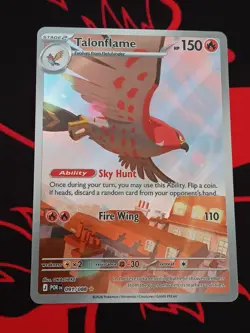 Talonflame 91/88 Illustration Rare Holo Card - Pokemon Perfect Order Near Mint - Image 1