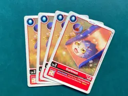Gurimon BT21-002 Playset World Convergence Digimon Card Game x4 - Image 1