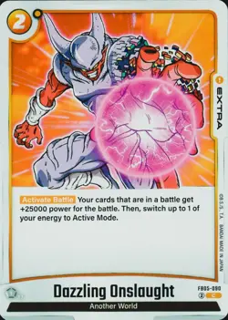 Dragon Ball Super Card Game Dazzling Onslaught FB05-090 Common Extra Card NM - Image 1