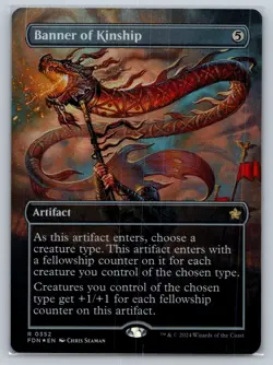 Banner of Kinship (Borderless) Foundations Foil - Image 1
