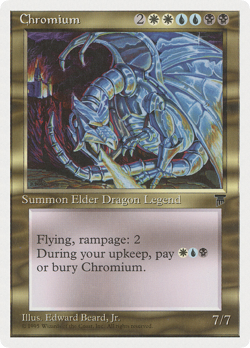 Chromium (MP) Chronicles CHR Magic MTG - Image 1