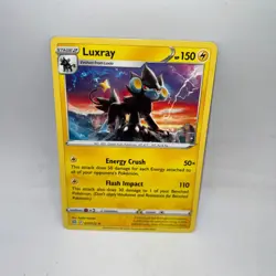 Luxray 051/172 Rare Brilliant Stars Pokemon Lightly Played - Image 1