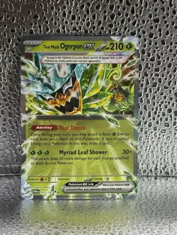 Pokemon TCG Teal Mask Ogerpon EX, Zacian V, Dragapult VMAX Holo Lot - 12 Cards - Image 3