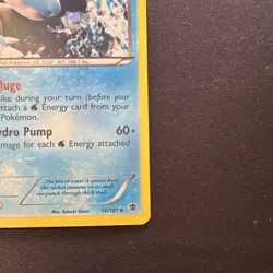 Blastoise 16/101 NM Plasma Blast Holo Pokemon - Image 5