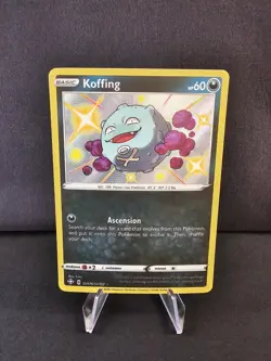 KOFFING SV076/SV122 SWSH SHINING FATES SHINY VAULT POKEMON SHINY HOLO RARE - Image 1