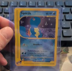 Pokemon Squirtle Expedition Base Set 122 Basic Creature Turtle 40 HP English - Image 1