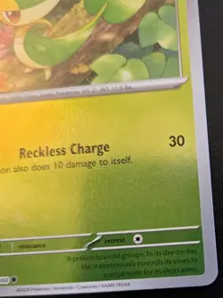 Snivy 004/088 Reverse Holo Common Mega Evolution: Perfect Order Pokemon TCG - Image 5