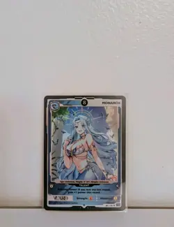 VCard TCG Rising Stars 1st Edition Monarch Amalee 8 Holo Card VTuber 1/190 - Image 1