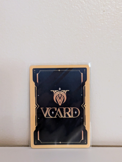 VCard TCG Rising Stars 1st Edition Monarch Amalee 8 Holo Card VTuber 1/190 - Image 3