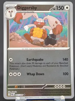 Pokemon Diggersby #065/088 English POR Perfect Order Reverse Holo - Image 1