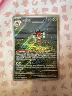 Ledian Illustration Rare SV07: Stellar Crown 144/142 - Pokemon TCG 2024 - NM - Image 1