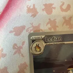Ledian Illustration Rare SV07: Stellar Crown 144/142 - Pokemon TCG 2024 - NM - Image 4