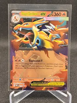 Mega Charizard Y ex 030 - Holo Promo Mega Evolution Promo Pokemon - Image 1