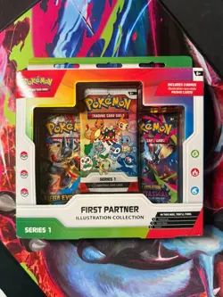 Pokemon TCG First Partner Series 1 Illustration Collection SEALED - Image 1
