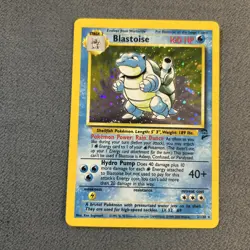Pokemon TCG: Blastoise 2/130 Base Set 2 WoTC Holo Rare NM - Image 1
