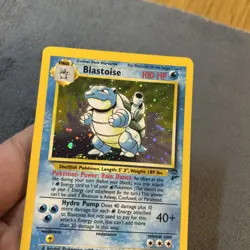 Pokemon TCG: Blastoise 2/130 Base Set 2 WoTC Holo Rare NM - Image 4