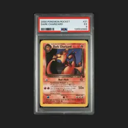 2000 Pokemon Rocket Dark Charizard PSA 5 - Image 1