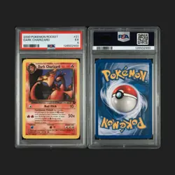 2000 Pokemon Rocket Dark Charizard PSA 5 - Image 2