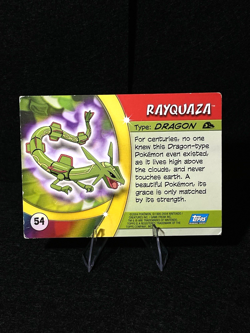 Pokemon Rayquaza Topps Advanced Challenge #54 Non-Holo 2004 Vintage Card MP - Image 2