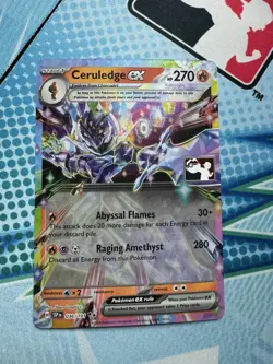 Pokemon TCG Ceruledge ex 036/191 Play! Prize Pack Series 7 / Surging Sparks - NM - Image 1
