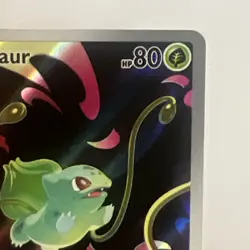 Pokemon Bulbasaur 133/132 Me01: Mega Evolution Illustration Rare Full Art Holo … - Image 2